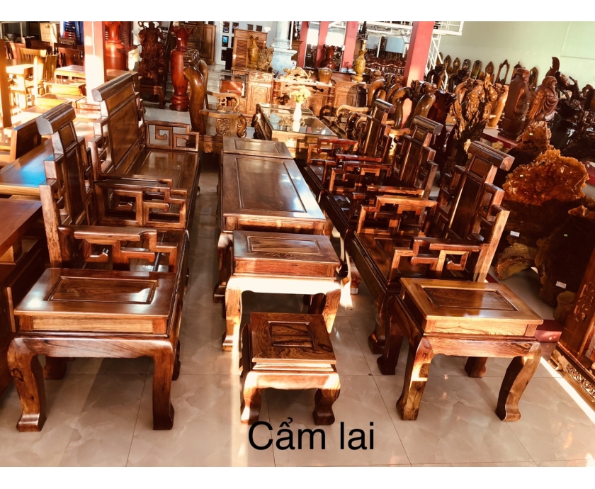 BỘ BÀN GHẾ GỖ CẨM LAI QUẬN 12