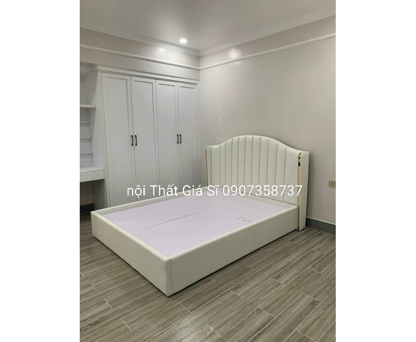 COMBO PHÒNG NGỦ HIỆN ĐẠI TỦ VÀ GIƯỜNG MÀU TRẮNG 