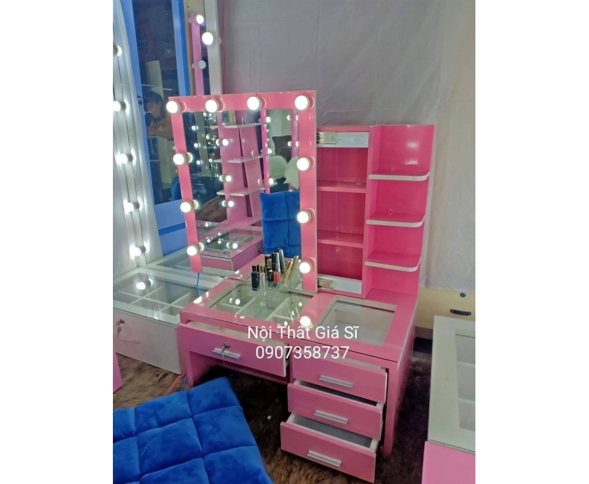 Bàn trang điểm gỗ mdf 
